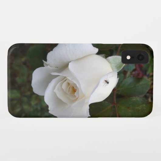 Fijne witte rozenNatuur Case-Mate iPhone Case (Achterkant (horizontaal))