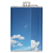 Fijne wolken heupfles (Achterkant)