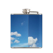 Fijne wolken heupfles (Achterkant)