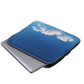 Fijne wolken laptop sleeve (Voorkant onderkant)