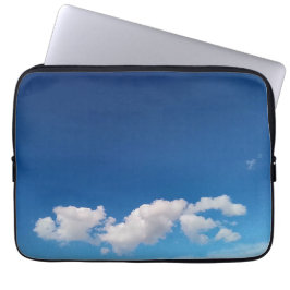 Fijne wolken laptop sleeve