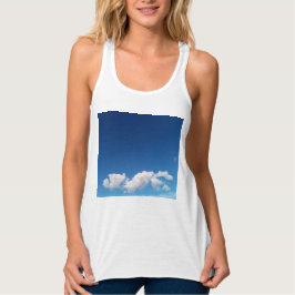 Fijne wolken tanktop