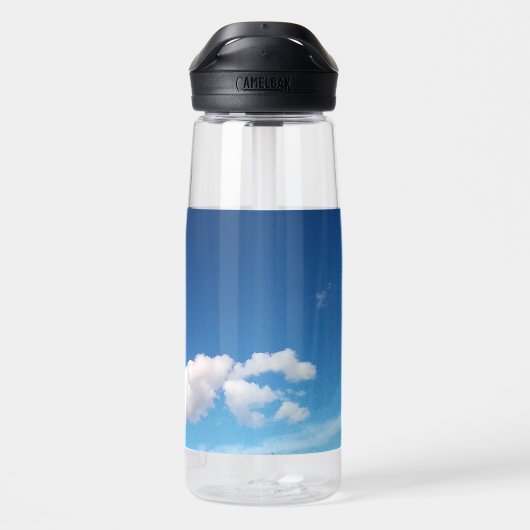 Fijne wolken waterfles (Achterkant)