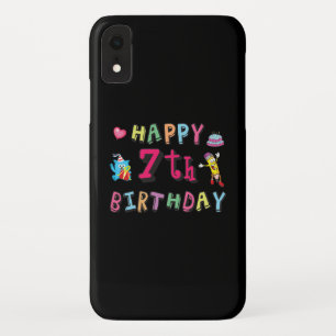 Fijne zevende verjaardag. 7 jaar oud. Case-Mate iPhone case