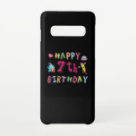Fijne zevende verjaardag. 7 jaar oud. samsung galaxy s10 hoesje<br><div class="desc">Fijne zevende verjaardag. Grappig en leuk ontwerp op de verjaardag met een mooie teddybeer met een cadeau en een grappig potlood om de verjaardagswensen te schrijven. Een perfecte match voor kleding,  shirten en accessoires.</div>