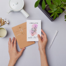 Fijne zoete erwt Paarse roze lijn kunst bloemig