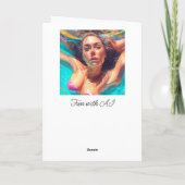 Fijne zomer | Contact houden Kaart (Achterkant)