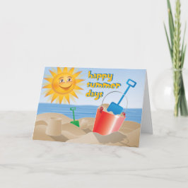 Fijne zomerdagen kaart