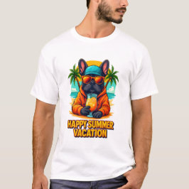 Fijne zomervakantie t-shirt
