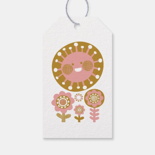 Fijne zon cadeaulabel (Achterkant)