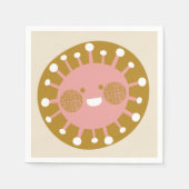 Fijne zon servet (Voorkant)