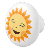 Fijne zondebok - schattig ontwerp voor kinderen keramische knop (Rechts)