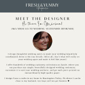 Fijne zwarte in één QR-code bruiloft Kaart