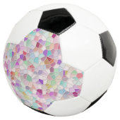 Fijngeslepen glas voetbal (Drie kwart)