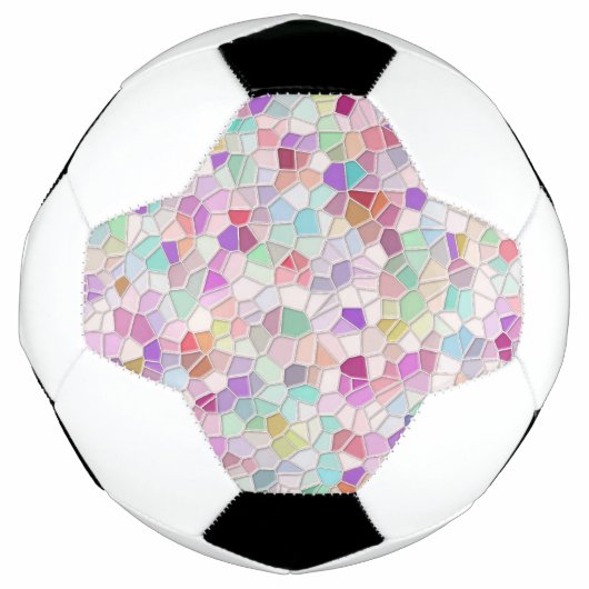 Fijngeslepen glas voetbal (Voorkant)