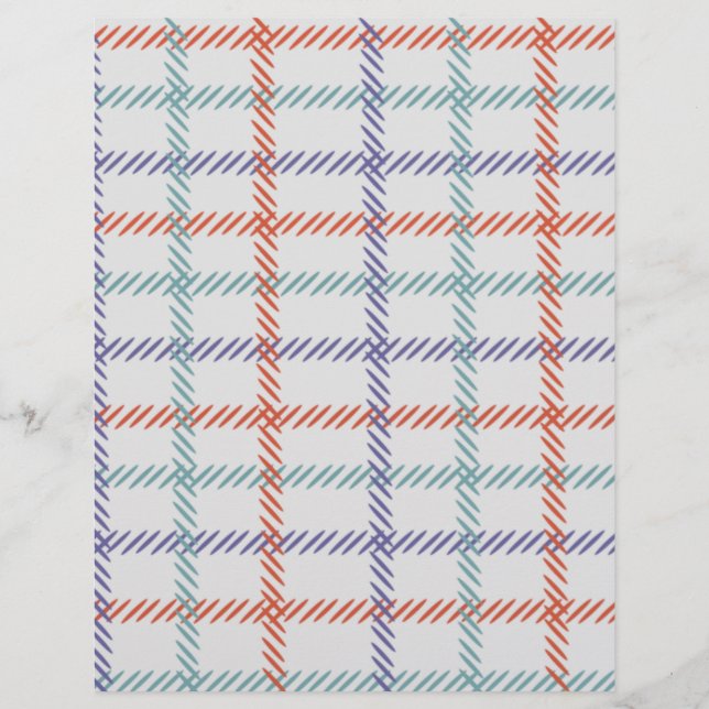 Fijngestreept patroonpapier (Voorkant)