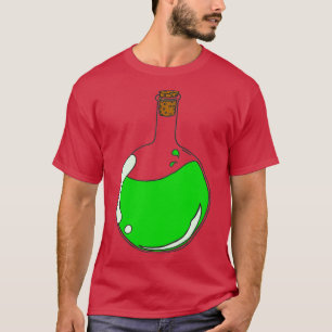 Fijngroen punt in een kokende kolf t-shirt