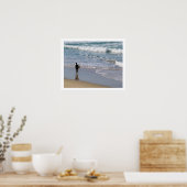Fijnkunstposterprint van strandfotografie poster (Keuken)