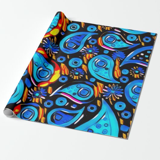 Fijnontwerp Cadeaupapier (Uitgerold)