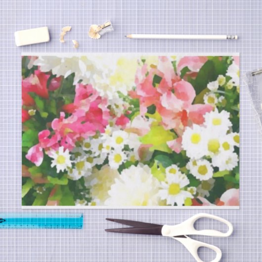 Fijnpapier voor elastisch schilderpapier tissuepapier (Craft)