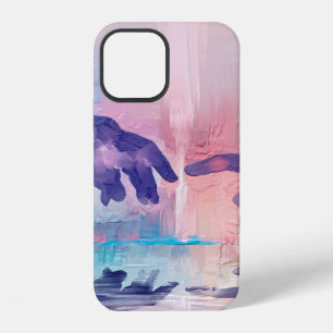 Fijnschilderkunst, surrealistische handgeschilderd iPhone 12 hoesje