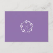 Fijnse Florals Wedding Enclosure Card Informatiekaartje (Achterkant)