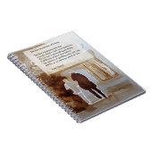 Fijnse gevoeligheden van een liefdevolle spirale l notitieboek (Rechterzijde)