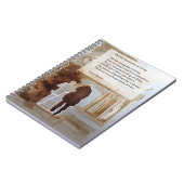 Fijnse gevoeligheden van een liefdevolle spirale l notitieboek (Linkerzijde)