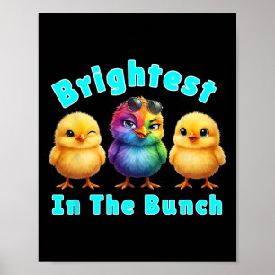 Fijnste Kip In De Hok Rainbow Pasen Grap Poster