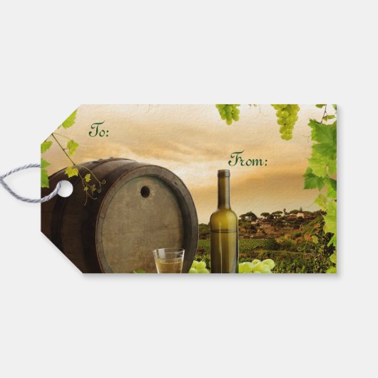 Fijnwijn Cadeaulabel (Achterkant Horizontaal)