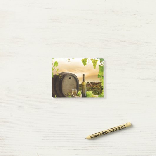 Fijnwijn Post-it® Notes (Op bureau)