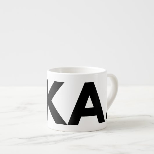 Fika Bold Espresso Cup Kop (Voorkant rechts)
