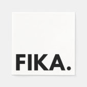 Fika Bold Servet (Voorkant)