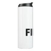 FIKA Bold Thermal Tumbler Thermosbeker (Gedraaid links)