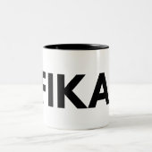 FIKA. Bold Two-tone Coffee Mok (Center)