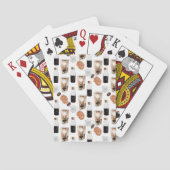 Fika - Cold Brew en Kardemom Bollen Speelkaarten (Achterkant)