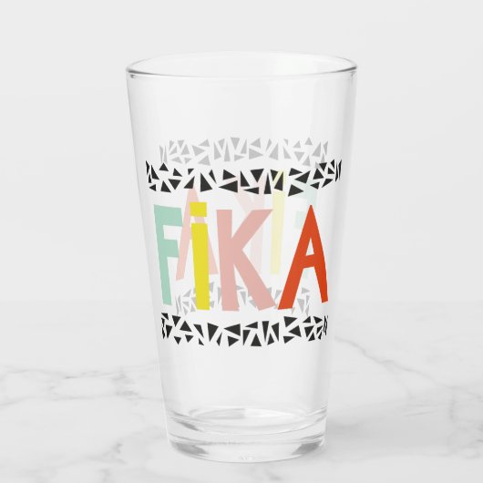 Fika Colors Black Glas (Achterkant)