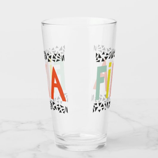 Fika Colors Black Glas (Links)