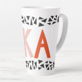 Fika Colors Black Latte Mok (Rechterhoek)