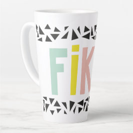Fika Colors Black Latte Mok