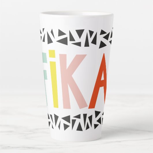 Fika Colors Black Latte Mok (Voorkant)