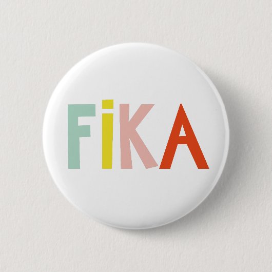 Fika Colors Button (Voorkant)