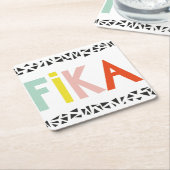Fika Colors Paper Onderzetter (Schuin)