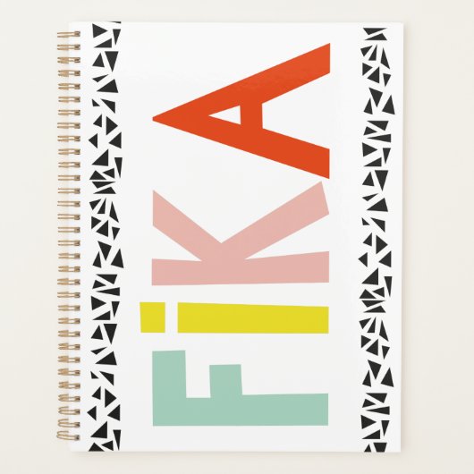 Fika Colors Planner (Voorkant)