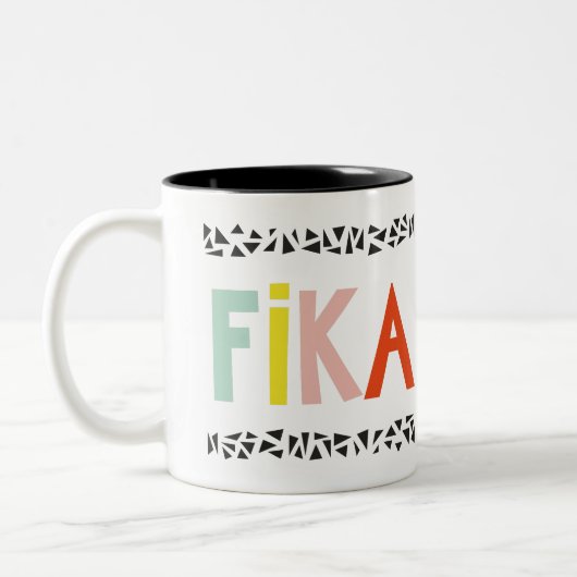 Fika Colors Two-Tone Coffee Mok (Links)