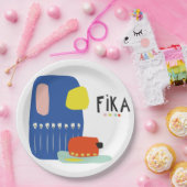 Fika Déco Paper-Borden Papieren Bordje (Feest)