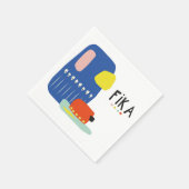 Fika Déco Paper Napkin Servet (Hoek)