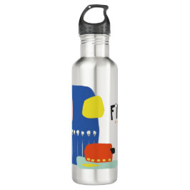 Fika Déco Stainless Steel Water Bottle Waterfles