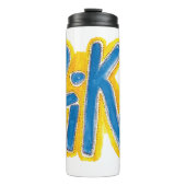 Fika Stippen Thermal Tumbler Thermosbeker (Voorkant)