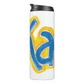 Fika Stippen Thermal Tumbler Thermosbeker (Geroteerd rechts)